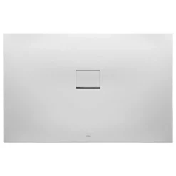 Villeroy & Boch Squaro Infinity Quaryl Shower Tray 1200 X 900 - Stone White