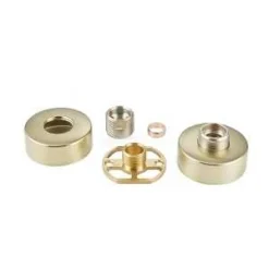 Orkney Series 2 Brushed Brass Square Dual Head Shower Kit - Highlife Bathrooms 5 Orkney Series 2 Brushed Brass Square Dual Head Shower Kit - Highlife Bathrooms -Roman Sales 13999TR 1