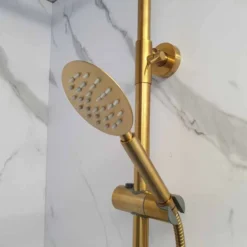 Signature Ripley Brushed Brass Round Thermostatic Dual Head Shower Set 10 Signature Ripley Brushed Brass Round Thermostatic Dual Head Shower Set -Roman Sales 20211008 111837
