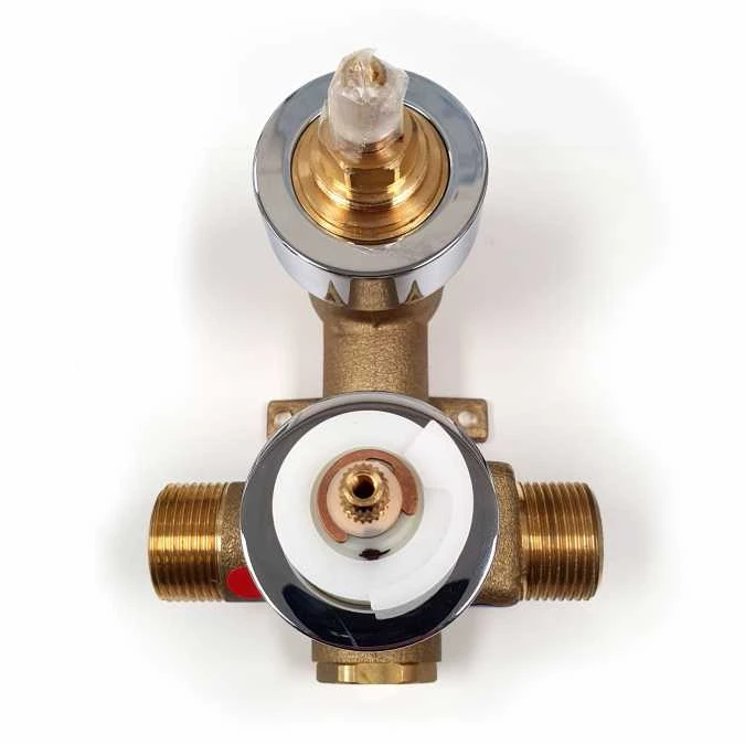 The White Space Chrome Concealed Shower Valve With Fixed Shower Head 7 The White Space Chrome Concealed Shower Valve With Fixed Shower Head - Image 7