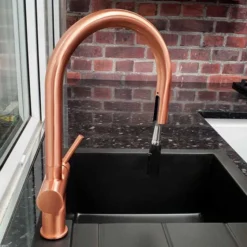 Rievaulx Copper Pull Out Kitchen Sink Mixer Tap 10 Rievaulx Copper Pull Out Kitchen Sink Mixer Tap -Roman Sales 20220822 103612