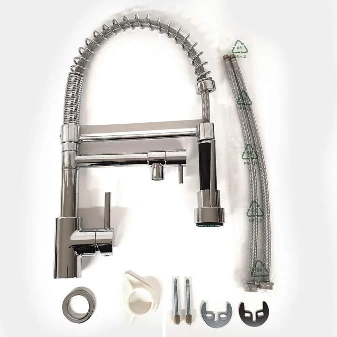 Dual Spout Spring Pull Out Kitchen Tap - Kartell 3 Dual Spout Spring Pull Out Kitchen Tap - Kartell - Image 3