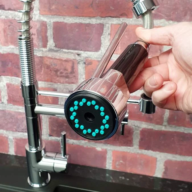 Dual Spout Spring Pull Out Kitchen Tap - Kartell 10 Dual Spout Spring Pull Out Kitchen Tap - Kartell - Image 10