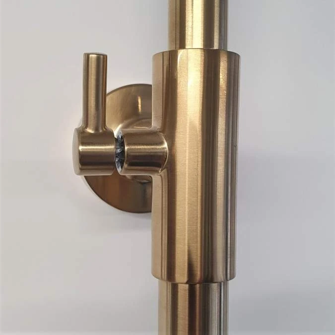 Spey Series 2 Brushed Brass Dual Head Thermostatic Shower Kit - Highlife Bathrooms 9 Spey Series 2 Brushed Brass Dual Head Thermostatic Shower Kit - Highlife Bathrooms - Image 9