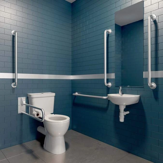 Eastbrook Close Coupled Doc M Pack - Stainless Steel 1 Eastbrook Close Coupled Doc M Pack - Stainless Steel