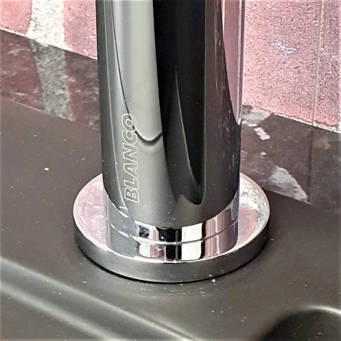 Blanco Culina - S Mini Twin Lever Pull Out Chrome Kitchen Tap - 525197 7 Blanco Culina - S Mini Twin Lever Pull Out Chrome Kitchen Tap - 525197 - Image 7