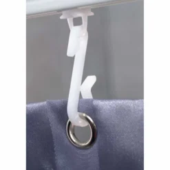 Bendi Curtain Track - White - Euroshowers -Roman Sales 688 10 flexi krok web 1280x1280px