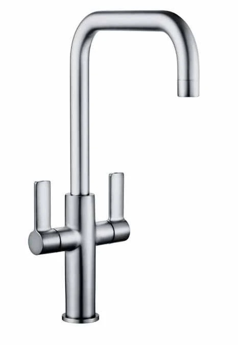 Jeroni Horizontal 2 Handle Chrome Kitchen Mixer Tap- Francis Pegler Comap 1 Jeroni Horizontal 2 Handle Chrome Kitchen Mixer Tap- Francis Pegler Comap