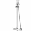 Ripley Round Thermostatic Dual Head Shower Set - Chrome - Signature