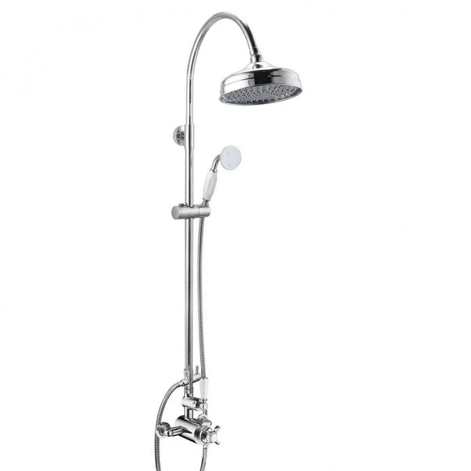 Niagara Arlington Traditional Chrome Dual Head Shower 1 Niagara Arlington Traditional Chrome Dual Head Shower