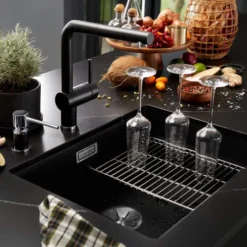 Blanco Subline 500 U Granite Kitchen Sink - Coffee 13 Blanco Subline 500 U Granite Kitchen Sink - Coffee -Roman Sales 94156