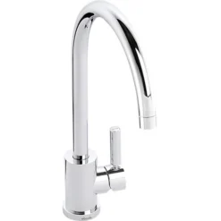 Abode Connekt 1.5 Bowl Inset Stainless Steel Kitchen Sink & Atlas Tap 9 Abode Connekt 1.5 Bowl Inset Stainless Steel Kitchen Sink & Atlas Tap -Roman Sales ABDP0047 Cut Out 4