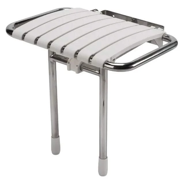 Croydex Newport Fold Down Shower Seat With Legs - AP504122 2 Croydex Newport Fold Down Shower Seat With Legs - AP504122 - Image 2