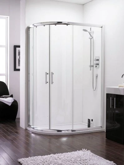 Pacific Offset Quadrant Shower Enclosure - 1000 X 800mm - Nuie 1 Pacific Offset Quadrant Shower Enclosure - 1000 X 800mm - Nuie