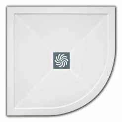TrayMate TM25 Symmetry Anti-Slip Quadrant Shower Tray - 900 X 900mm