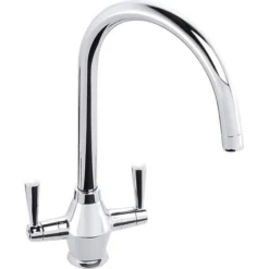 Abode Neron 1 Bowl Inset Stainless Steel Sink & Astral Tap Pack -Roman Sales AT1156 CO 3