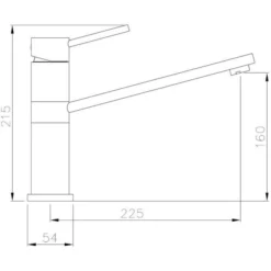 Abode Matrix 1.5 Bowl Right Hand Undermount Stainless Steel Sink & Specto Tap Pack 12 Abode Matrix 1.5 Bowl Right Hand Undermount Stainless Steel Sink & Specto Tap Pack -Roman Sales AT1224 LD 1