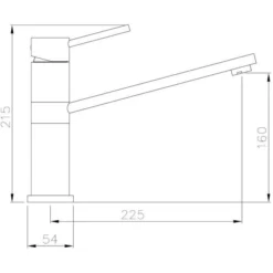 Abode Neron 1.5 Bowl Inset Stainless Steel Sink & Specto Tap Pack 10 Abode Neron 1.5 Bowl Inset Stainless Steel Sink & Specto Tap Pack -Roman Sales AT1224 LD 2