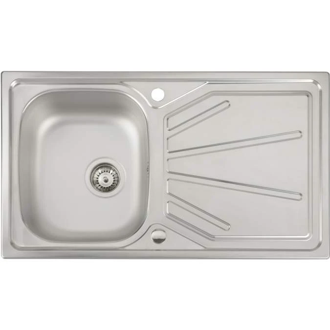 Abode Trydent 1 Bowl Inset Stainless Steel Sink & Nexa Tap Pack 3 Abode Trydent 1 Bowl Inset Stainless Steel Sink & Nexa Tap Pack - Image 3