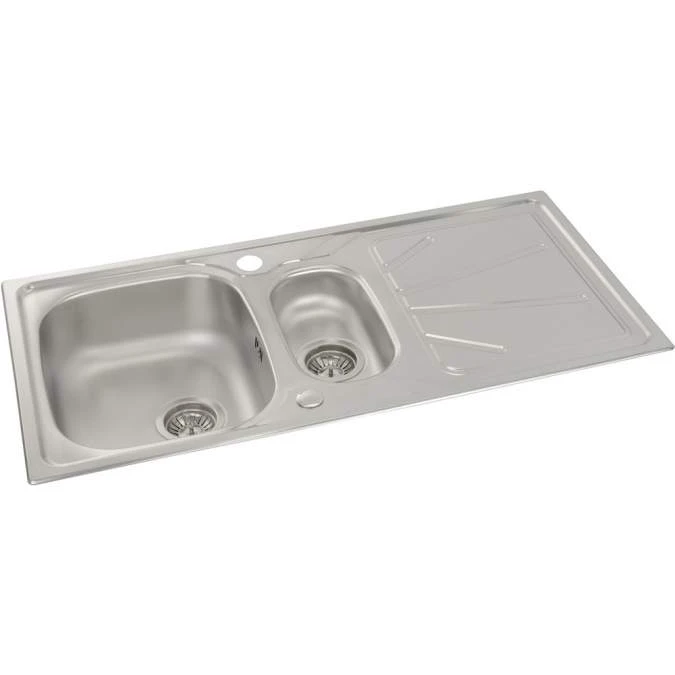 Abode Trydent 1.5 Bowl Inset Stainless Steel Sink & Specto Tap Pack 4 Abode Trydent 1.5 Bowl Inset Stainless Steel Sink & Specto Tap Pack - Image 4