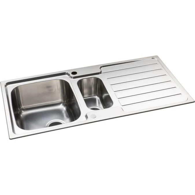 Abode Neron 1.5 Bowl Inset Stainless Steel Sink & Specto Tap Pack 4 Abode Neron 1.5 Bowl Inset Stainless Steel Sink & Specto Tap Pack - Image 4