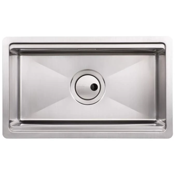 Abode Studio 1 Bowl Undermount Kitchen Sink - Stanless Steel 1 Abode Studio 1 Bowl Undermount Kitchen Sink - Stanless Steel