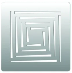 Aquadart Venturi 6 900mm Quadrant Shower Enclosure 14 Aquadart Venturi 6 900mm Quadrant Shower Enclosure -Roman Sales Aquadart Aqualavo Shower Tray Chrome Effect Grate 2