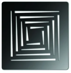 Aquadart Venturi 6 900mm Single Door Quadrant Shower Enclosure -Roman Sales Aquadart Aqualavo Shower Tray Matt Black Grate 4