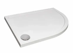 Aquaglass+ Sphere 1000 X 800mm Left Hand One Door Tinted Glass Offset Quadrant Shower Enclosure 9 Aquaglass+ Sphere 1000 X 800mm Left Hand One Door Tinted Glass Offset Quadrant Shower Enclosure -Roman Sales Aquaglass Designer 45mm Offset Quad Shower Tray 2 1