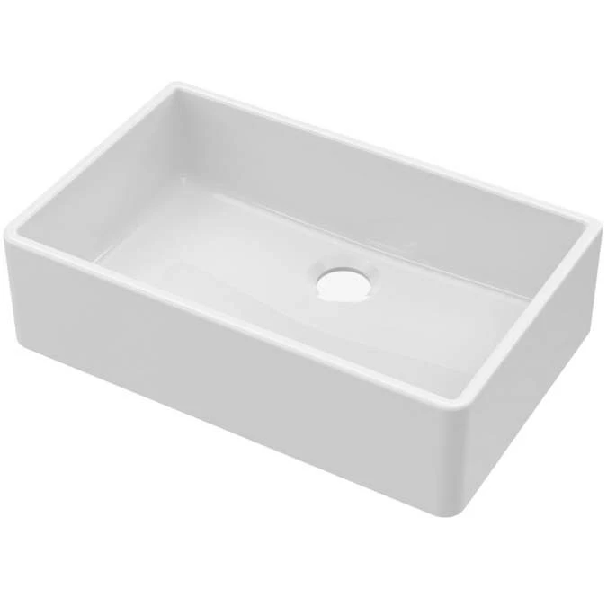 NUIE Butler Fireclay Sink 795 X 500 X 220mm 1 NUIE Butler Fireclay Sink 795 X 500 X 220mm