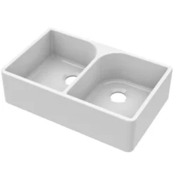 NUIE Butler Fireclay Sink With Full Weir 795 X 500 X 220mm
