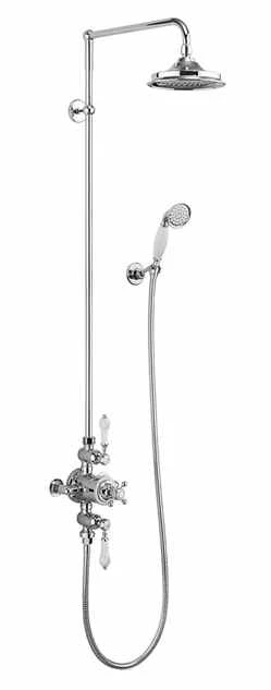 Burlington Avon Traditional Exposed Shower Valve Kit - BAF3S 1 Burlington Avon Traditional Exposed Shower Valve Kit - BAF3S