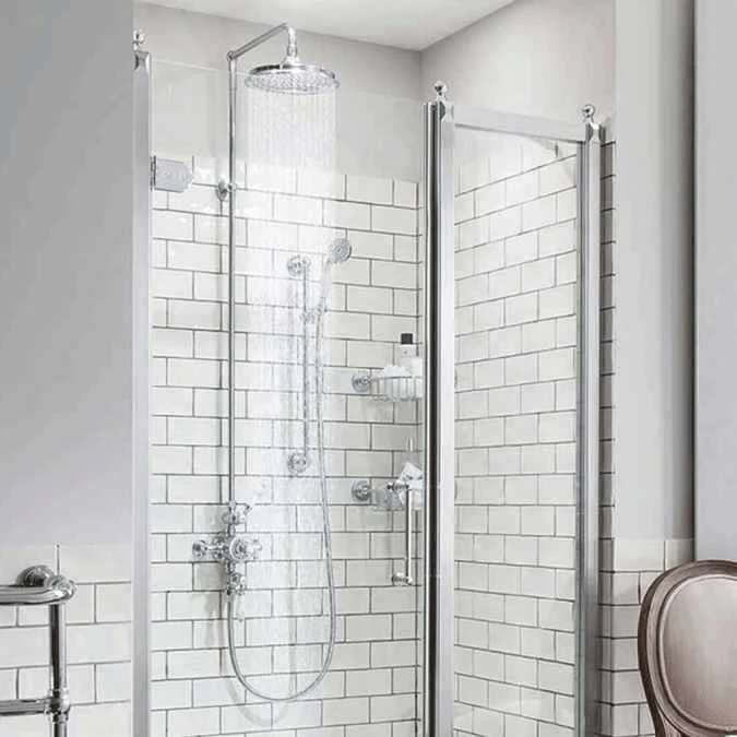 Burlington Avon Traditional Exposed Shower Valve Kit - BAF3S 2 Burlington Avon Traditional Exposed Shower Valve Kit - BAF3S - Image 2