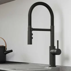 Blanco Catris S Flexo Black Matt Kitchen Tap - 525793 12 Blanco Catris S Flexo Black Matt Kitchen Tap - 525793 -Roman Sales CATRIS S FLEXO MATT BLACK 1
