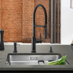 Blanco Catris S Flexo Black Matt Kitchen Tap - 525793 11 Blanco Catris S Flexo Black Matt Kitchen Tap - 525793 -Roman Sales CATRIS S FLEXO MATT BLACK 2