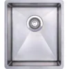 Prima+ Compact 1 Bowl R10 Inset Undermount Kitchen Sink - Stainless Steel