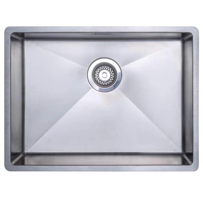 Prima+ Large 1 Bowl R10 Inset Undermount Sink - Stainless Steel 1 Prima+ Large 1 Bowl R10 Inset Undermount Sink - Stainless Steel