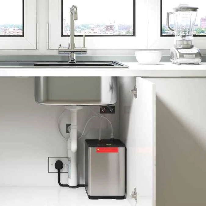 Francis Pegler Boiling Water Kitchen Tap - Black 4 Francis Pegler Boiling Water Kitchen Tap - Black - Image 4