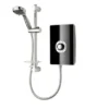 Triton Aspirante Electric Shower 8.5KW - Black Gloss