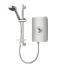 Triton Aspirante Electric Shower 9.5KW - Brushed Steel