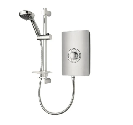 Triton Aspirante Electric Shower 9.5KW - Brushed Steel 1 Triton Aspirante Electric Shower 9.5KW - Brushed Steel