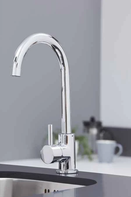 Elera Monobloc Kitchen Sink Mixer Tap - Chrome 2 Elera Monobloc Kitchen Sink Mixer Tap - Chrome - Image 2