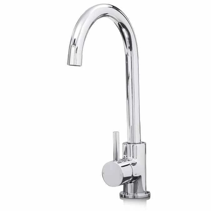 Elera Monobloc Kitchen Sink Mixer Tap - Chrome 1 Elera Monobloc Kitchen Sink Mixer Tap - Chrome