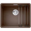Blanco Etagon 500 U Granite Kitchen Sink - Coffee