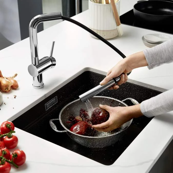 Blanco Etagon 500 U Granite Kitchen Sink - Tartufo 4 Blanco Etagon 500 U Granite Kitchen Sink - Tartufo - Image 4