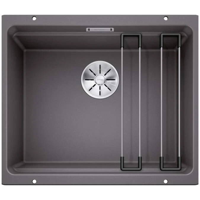 Blanco Etagon 500 U Granite Kitchen Sink - Rock Grey 1 Blanco Etagon 500 U Granite Kitchen Sink - Rock Grey