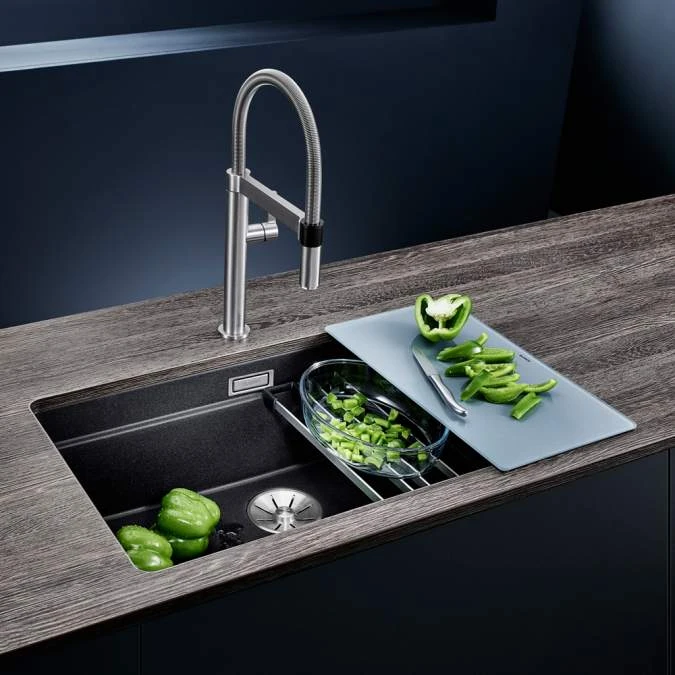 Blanco Etagon 700 U Granite Kitchen Sink - Tartufo 4 Blanco Etagon 700 U Granite Kitchen Sink - Tartufo - Image 4