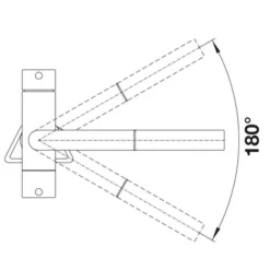 Blanco Fontas-S II Chrome Filter Kitchen Tap - 525229 -Roman Sales FONTAS SWIVEL RANGE