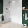 Abacus 8mm Wetroom Shower Screen Glass 835mm