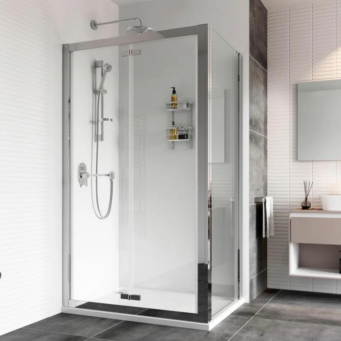 Roman Haven8 1000mm Bi-Fold Shower Door 1 Roman Haven8 1000mm Bi-Fold Shower Door